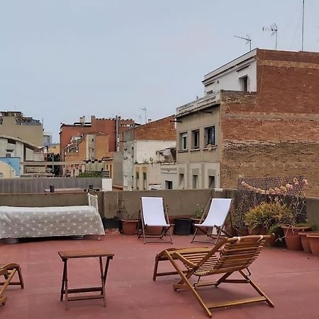 Small Room In Sants With Huge Terrace Barcelona Exterior photo